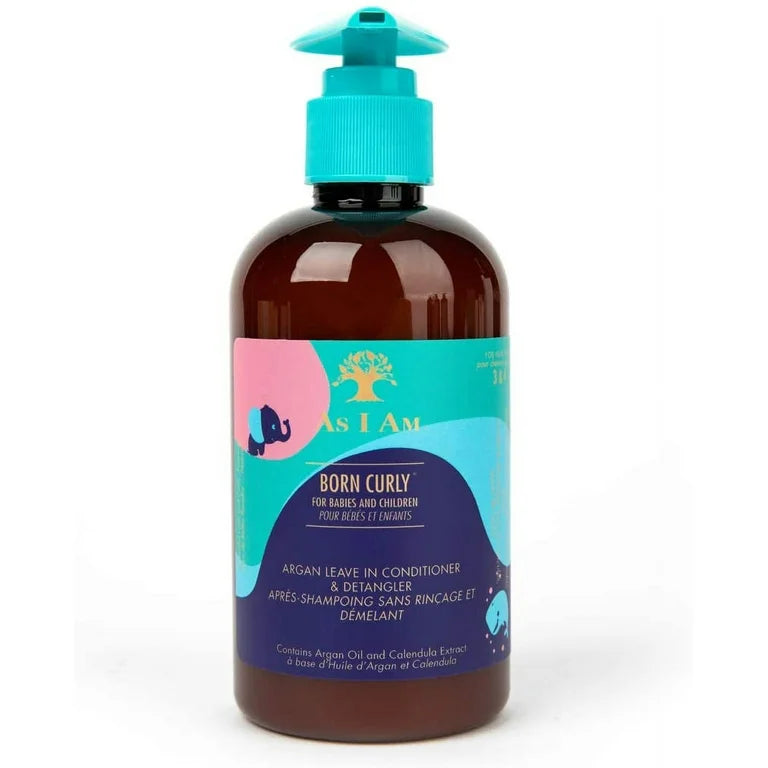 As I Am Born Curly Argan Leave In Conditioner for Babies and Children