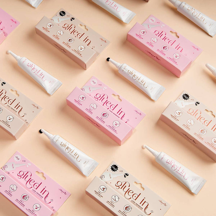 GLUED IN LASH ADHESIVE BLACK