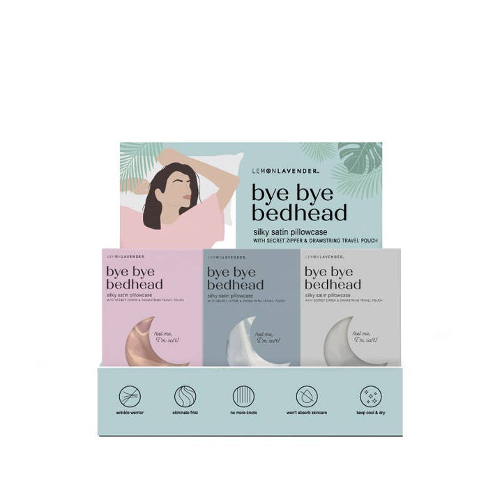 Satin Pillowcase - Bye, Bye Bedhead