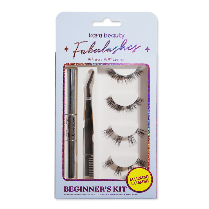 Kara Beauty - CLUSTERS Beginner's Kit Fabulashes (M/L)