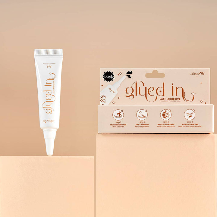 GLUED IN LASH ADHESIVE BLACK