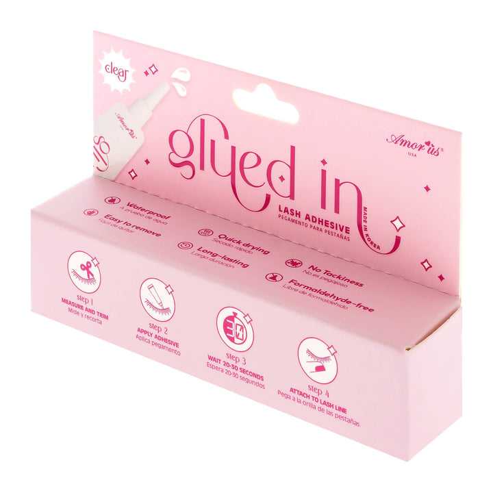 GLUED IN LASH ADHESIVE CLEAR