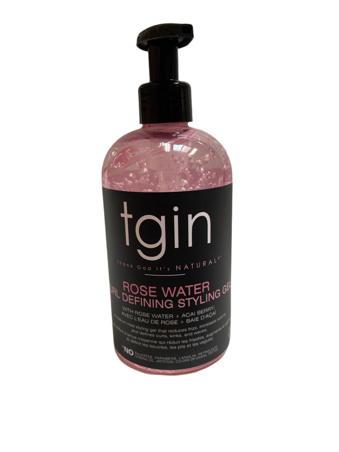 TGIN Rose Water Defining Styling Gel 13oz