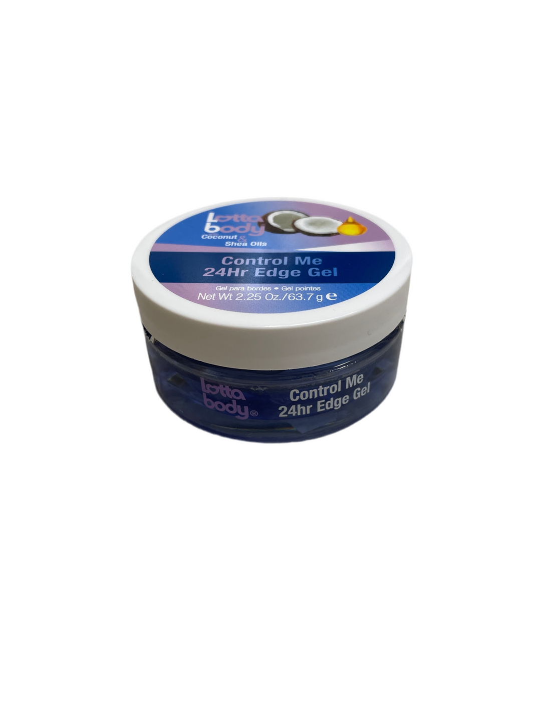 Lottabody Coconut Shea Oil Control Me Edge Gel, 2.25 Oz