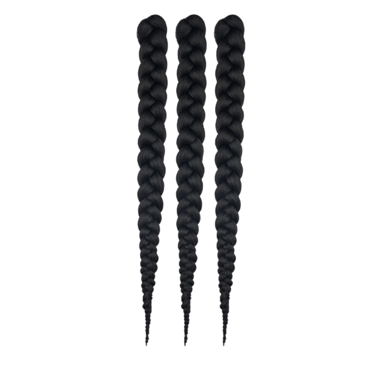 Dosso Beauty - 3 Bundle Pack Pre-stretched Hypoallergenic Braiding Hair