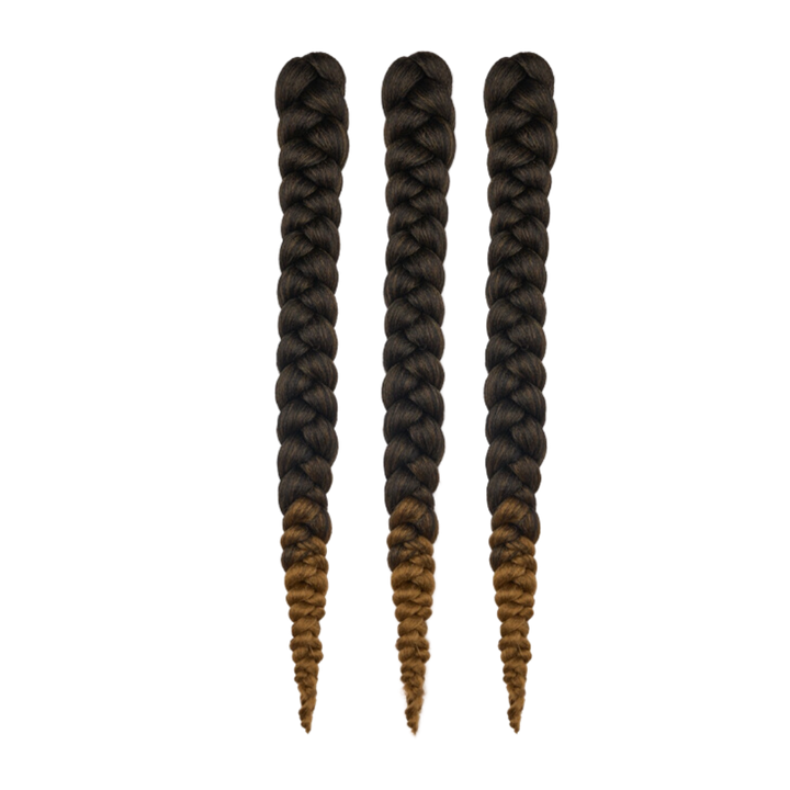 Dosso Beauty - 3 Bundle Pack Pre-stretched Hypoallergenic Braiding Hair