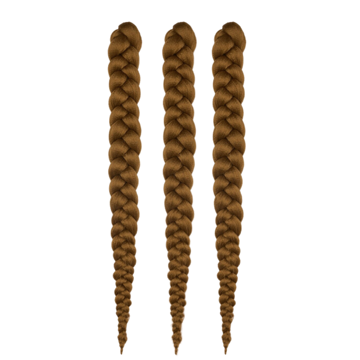 Dosso Beauty - 3 Bundle Pack Pre-stretched Hypoallergenic Braiding Hair