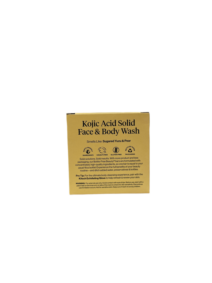 KITSCH - Kojic Acid Turmeric Face and Body Bar