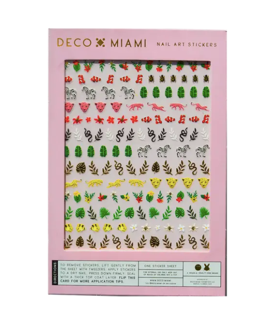 Nail Art Stickers - Tropique