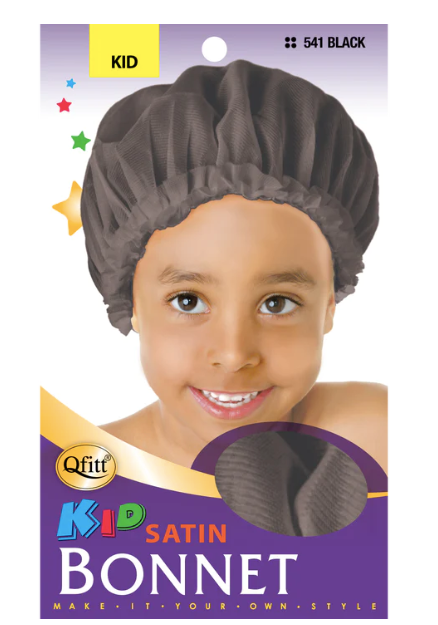 Qfitt Kids Bonnet (Black) – Della's