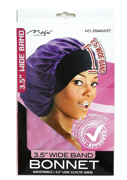 Satin Wide Band Bonnet
