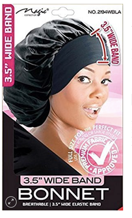 Satin Wide Band Bonnet