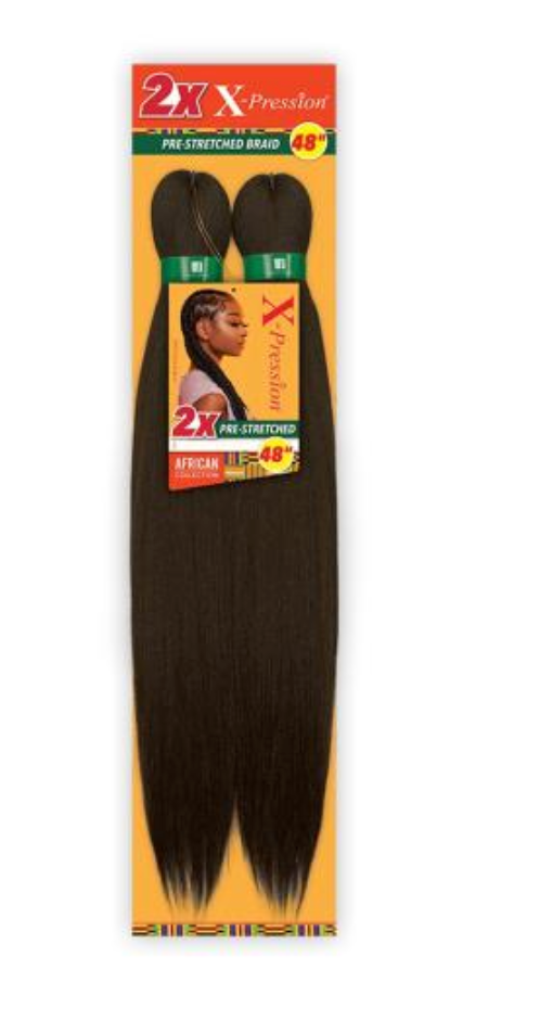 Sensationnel Braids XPRESSION 2X Pre-Stretched Braid 48"