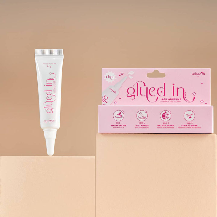 GLUED IN LASH ADHESIVE CLEAR
