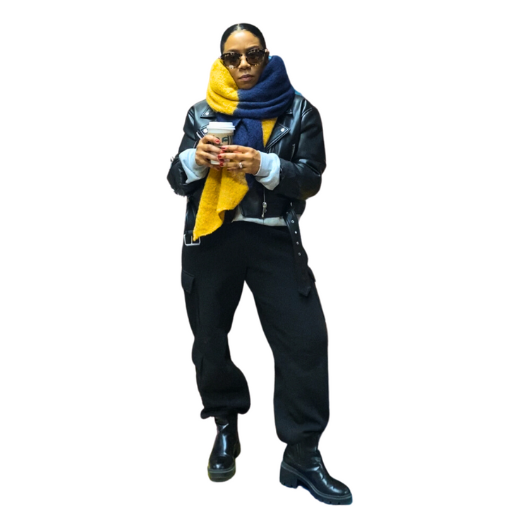 Maize & Blue Cozy Scarf