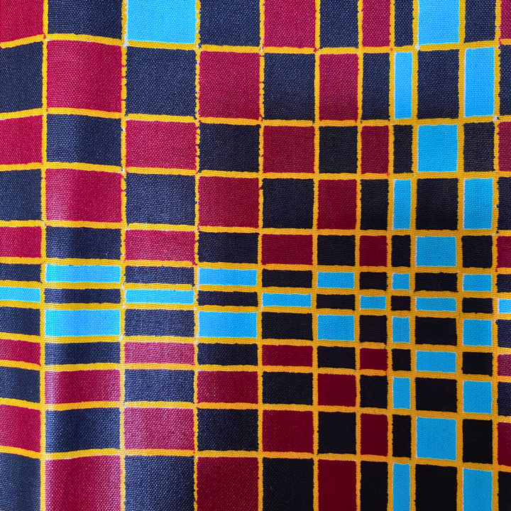 Ankara Headwrap (Checker)