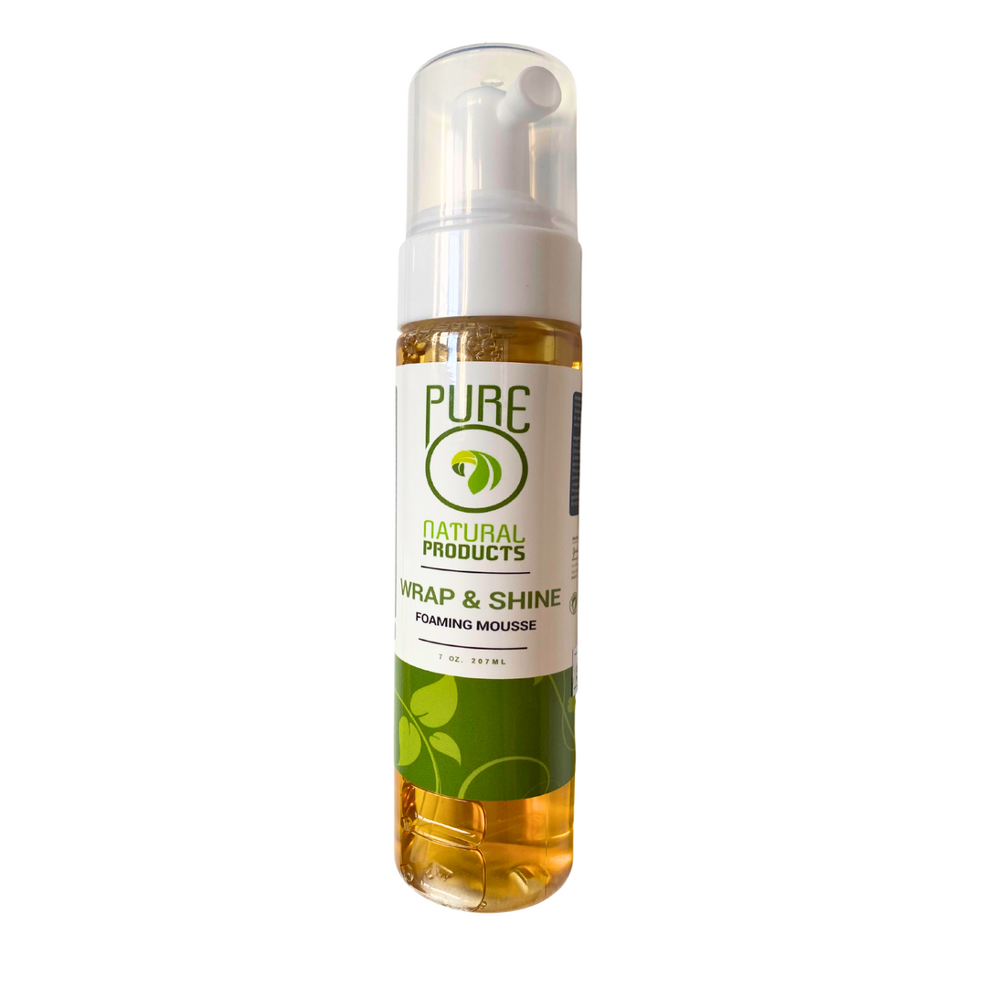 PureO Wrap and Shine Foaming Mousse