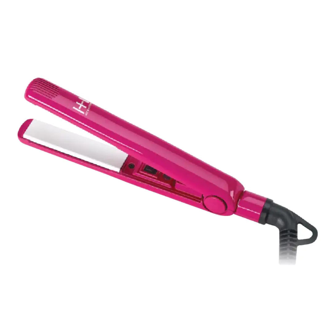 Annie International Hot Hotter Pink Ceramic Flat Iron Mini 5 8 Inc Della s