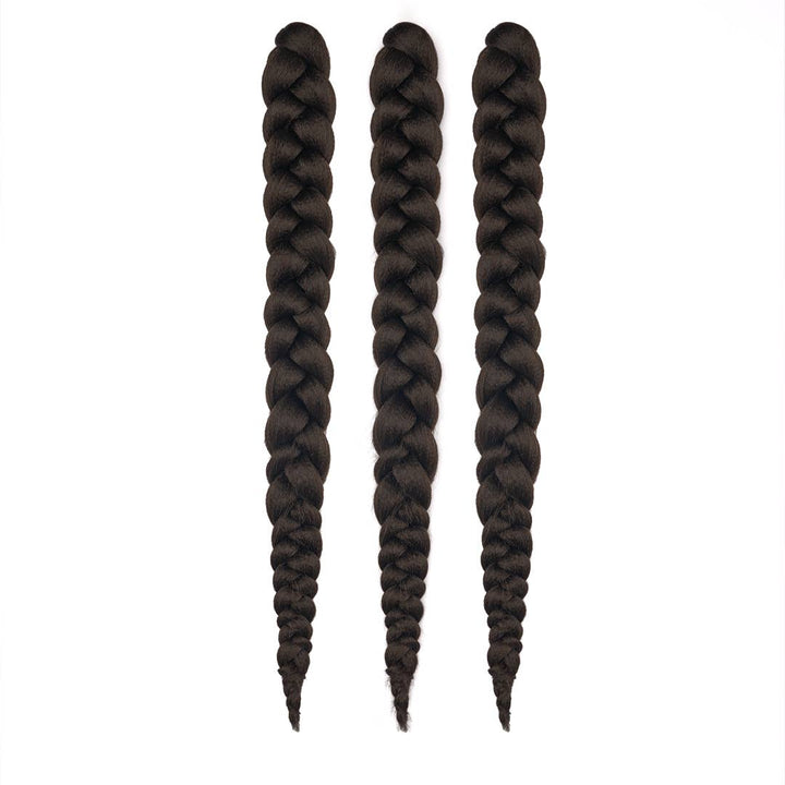 Dosso Beauty - 3 Bundle Pack Pre-stretched Hypoallergenic Braiding Hair