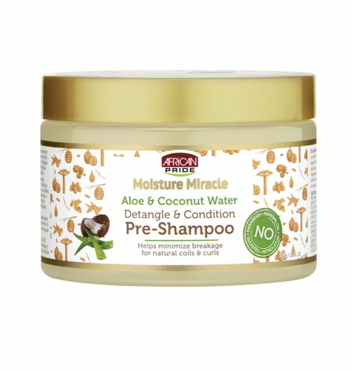 African Pride Aloe & Coconut Water Pre-Shampoo