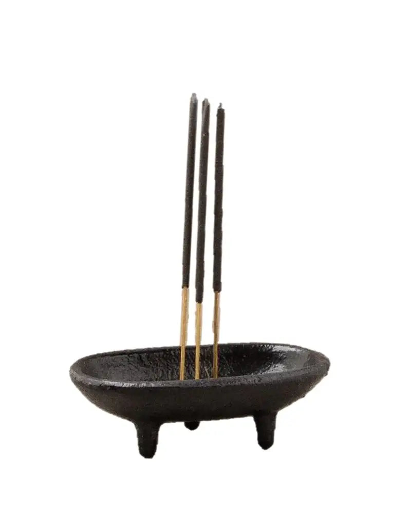 Cast Iron Smudge Pot & Incense Holder