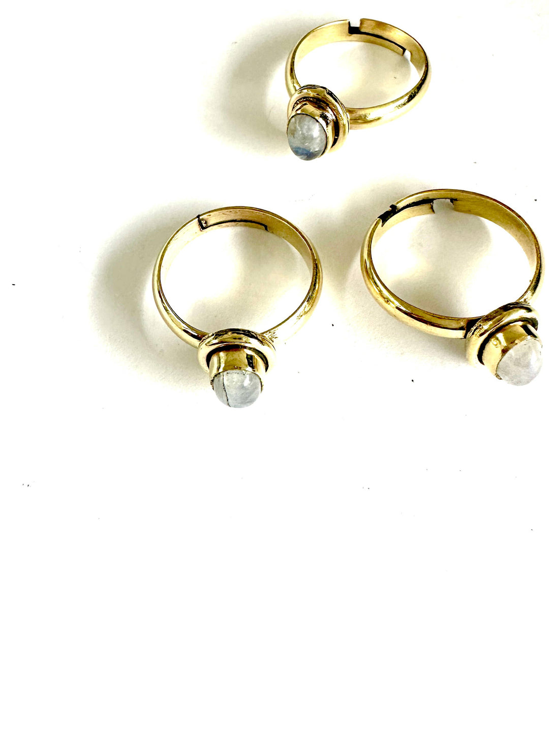 Nia Crystal Rings: Turquoise