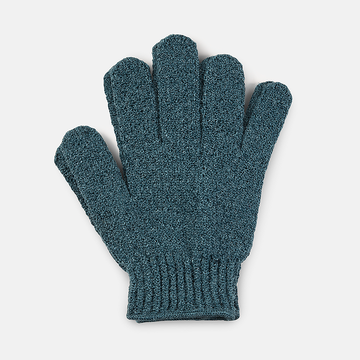 XL Extra Rough Shower Gloves - Dark Teal