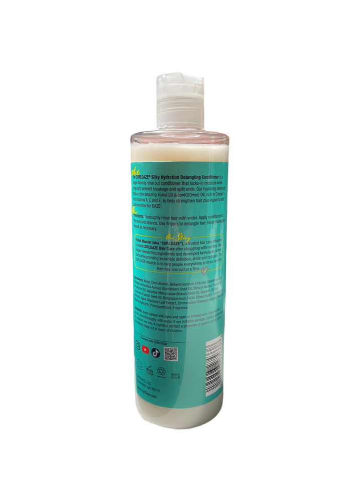 CurlDaze Silky Hydration Detangling Conditioner