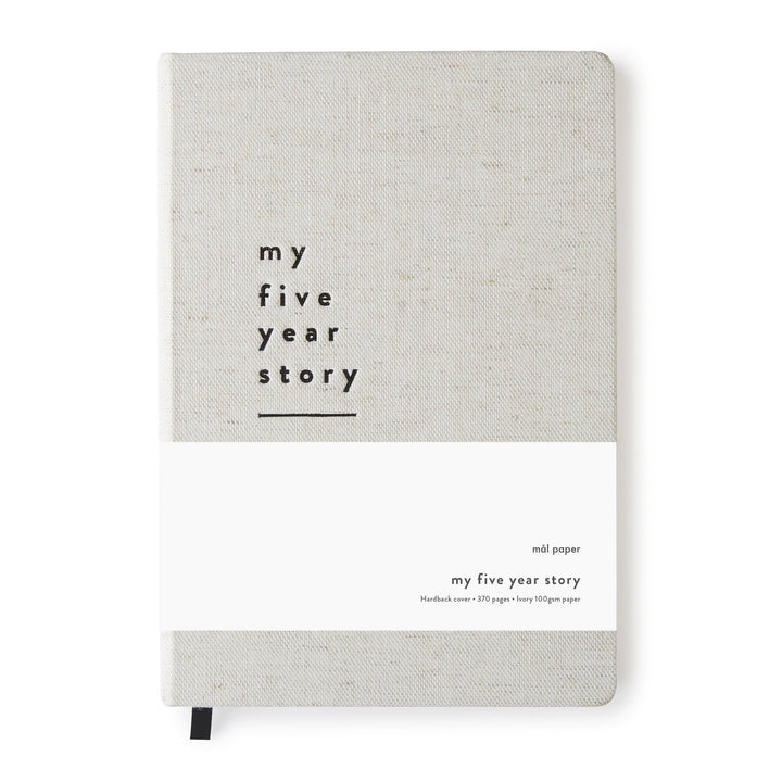 My Five Year Story Journal - Cotton