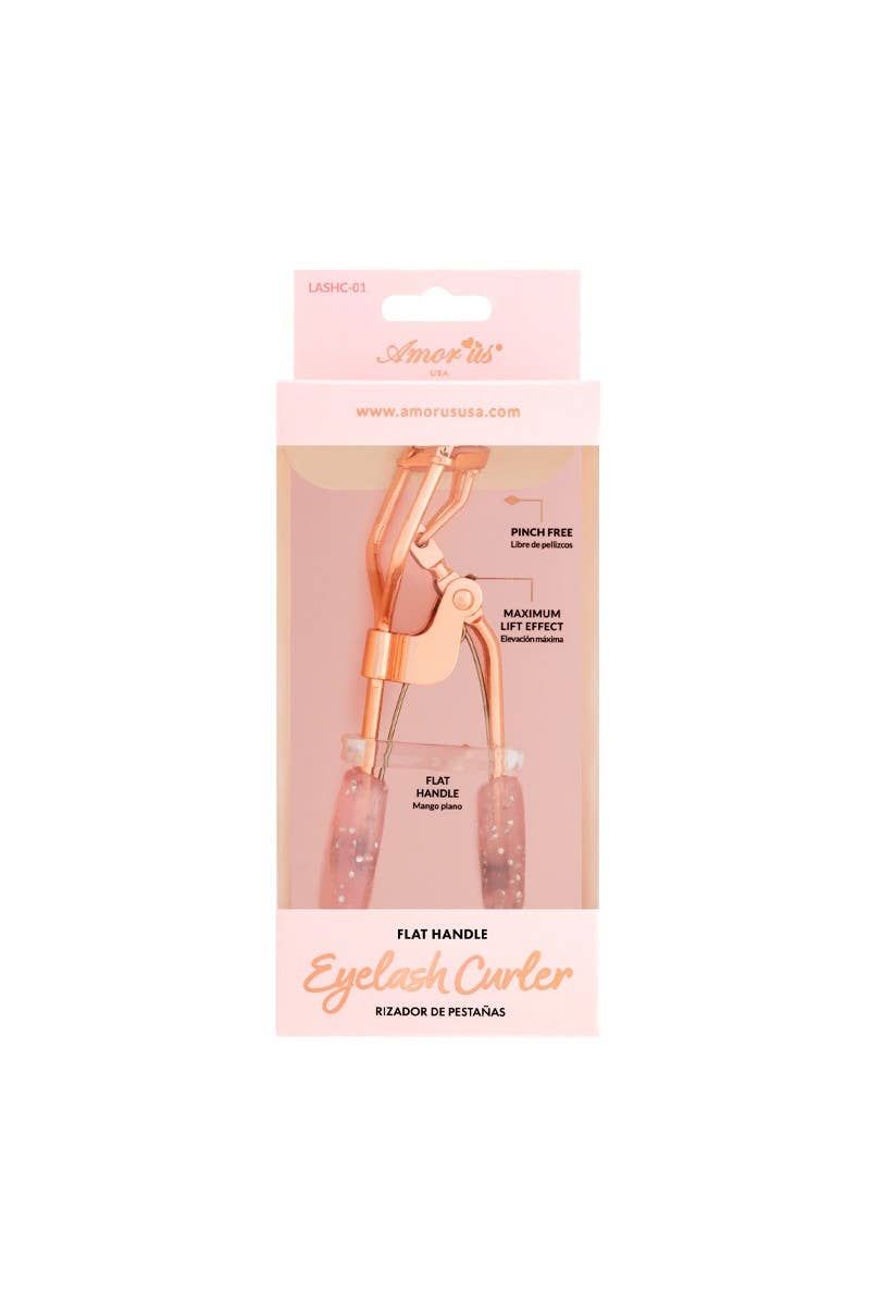 Rose Gold Flat Handle Eyelash Curler