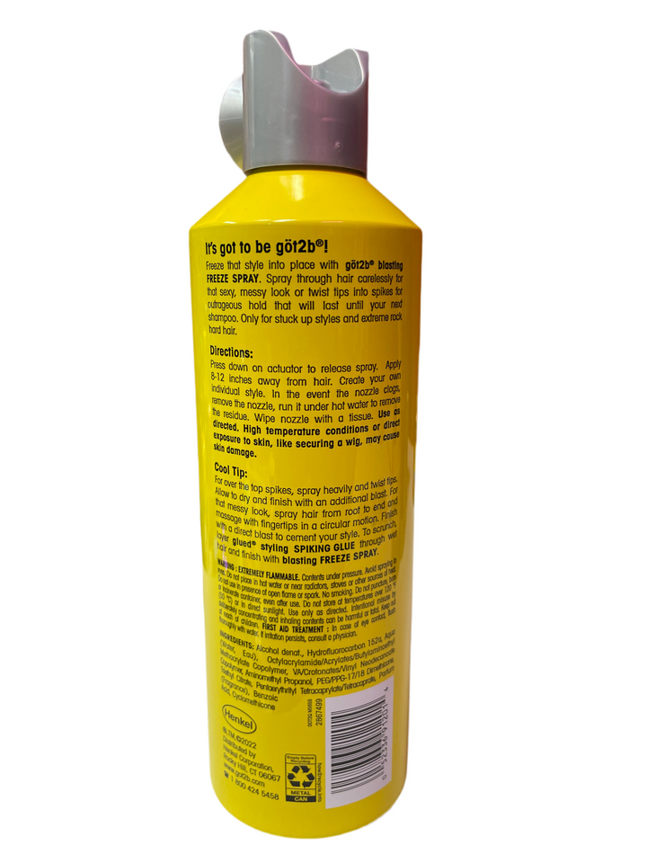 GOT2B Glued Blasting Freeze Spray 12oz