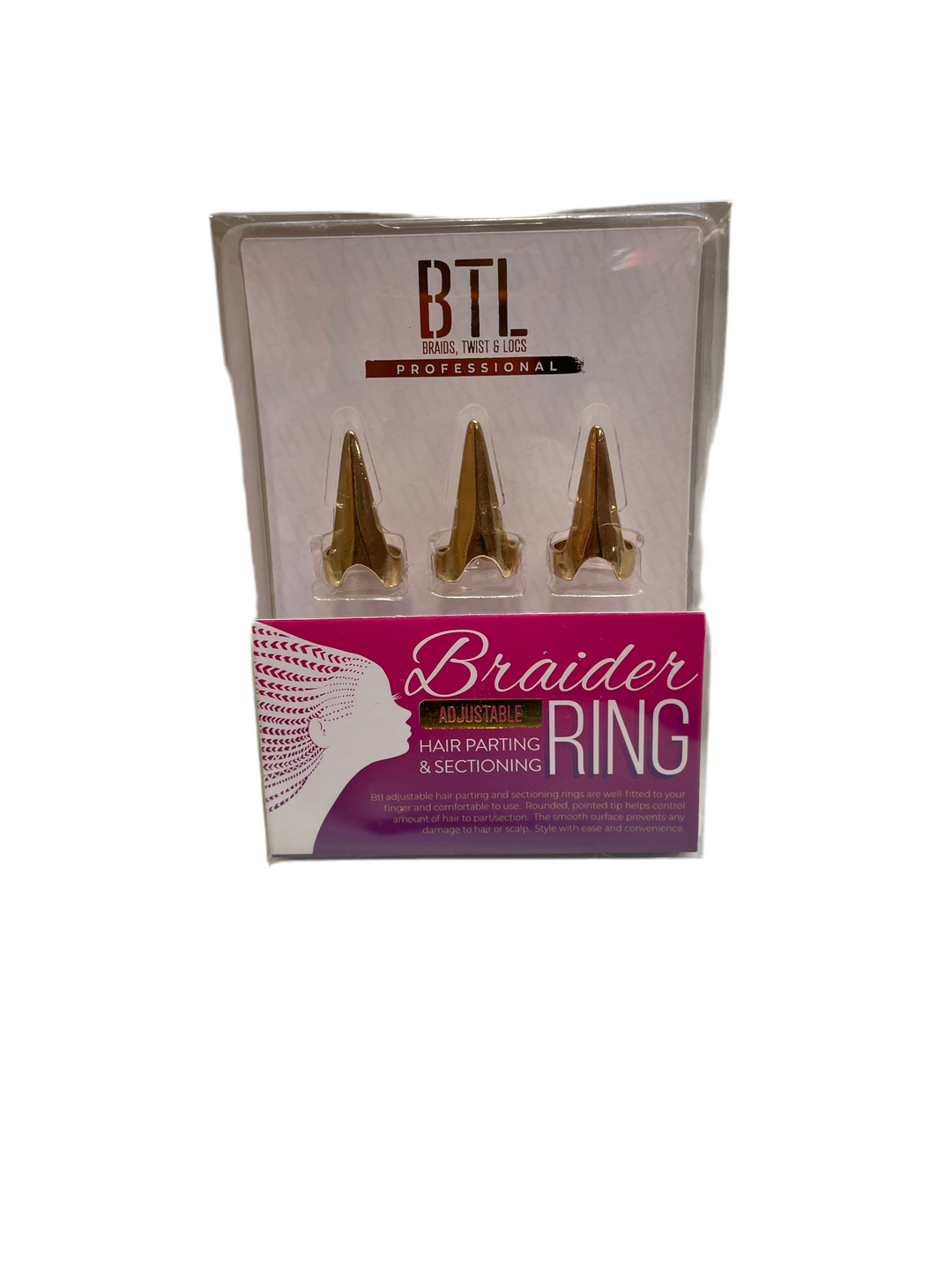 BTL Braider Adjustable Ring (Gold)