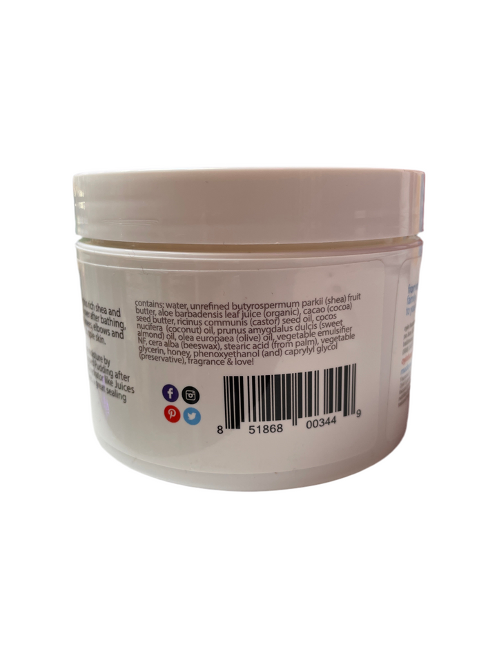 Whipped Pudding ~ rich natural moisture cream 8oz