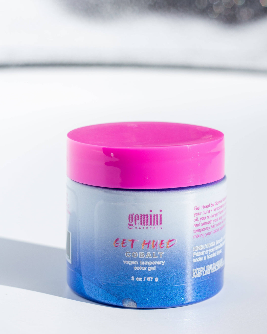 Gemini Naturals Temporary Hair Color Gel - Cobalt (4oz)