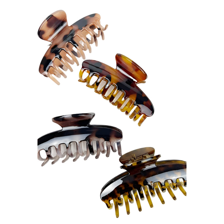 Tortoise ShellLeopard Hair Clips