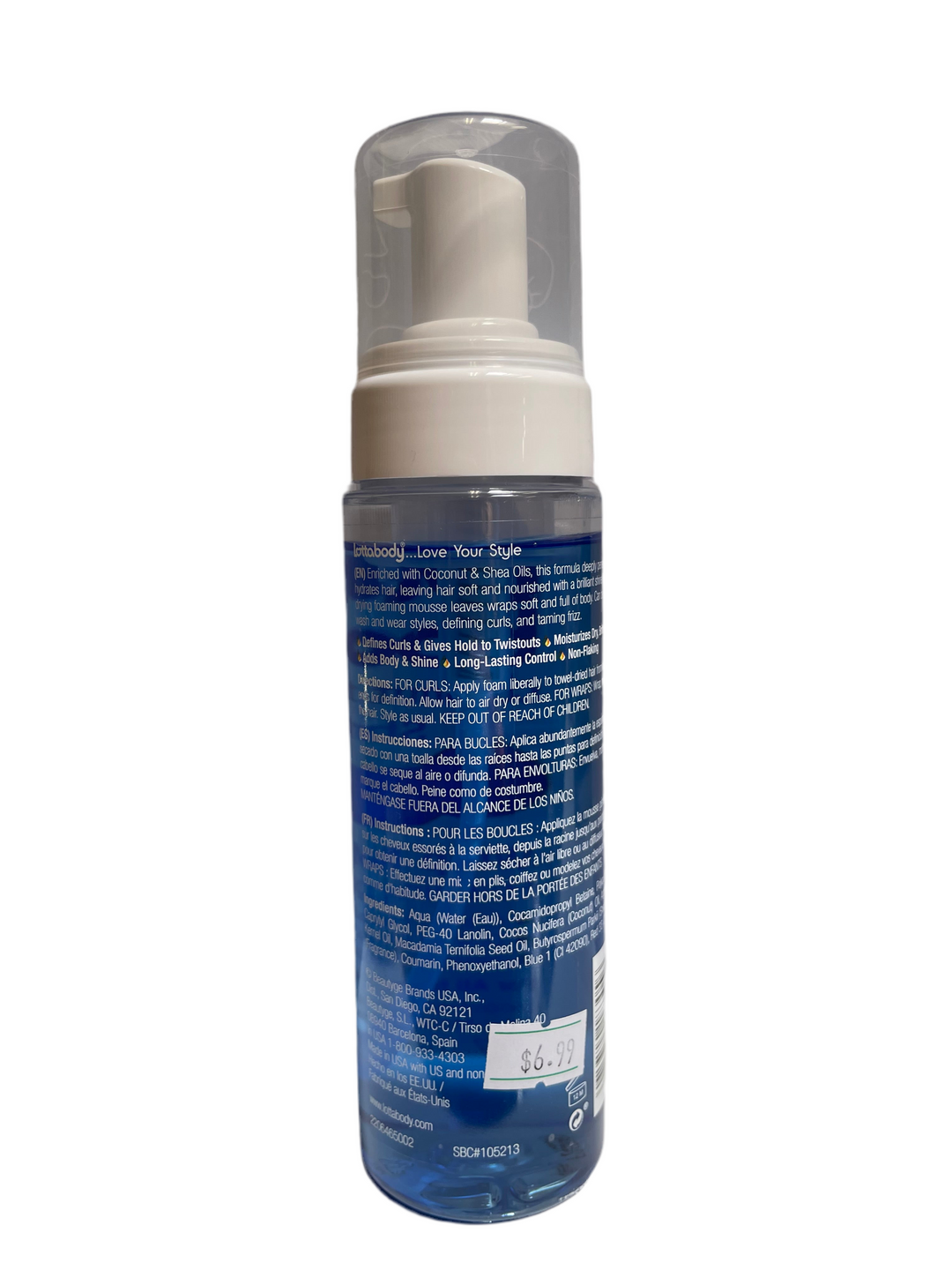 Lottabody Wrap Me Foaming Mousse