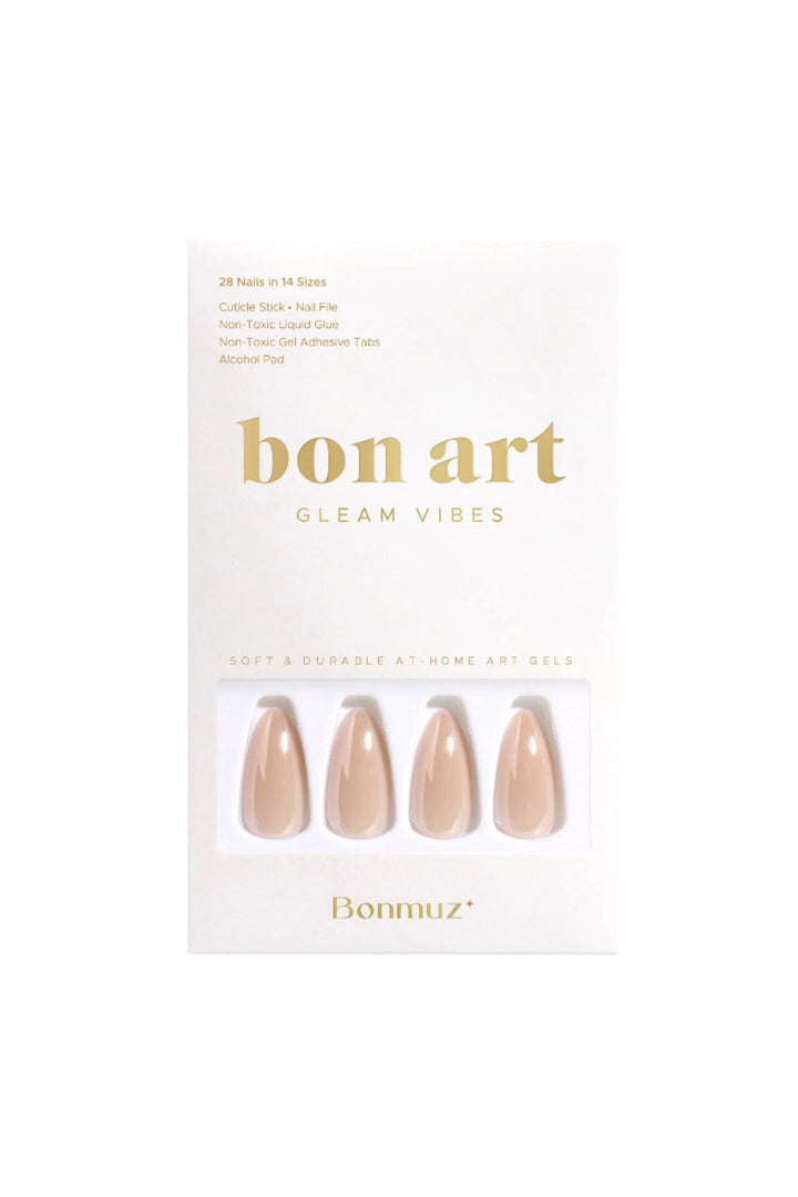 Bonmuz - Vanilla Sugar Pop | Soft & Durable Press-On Nails