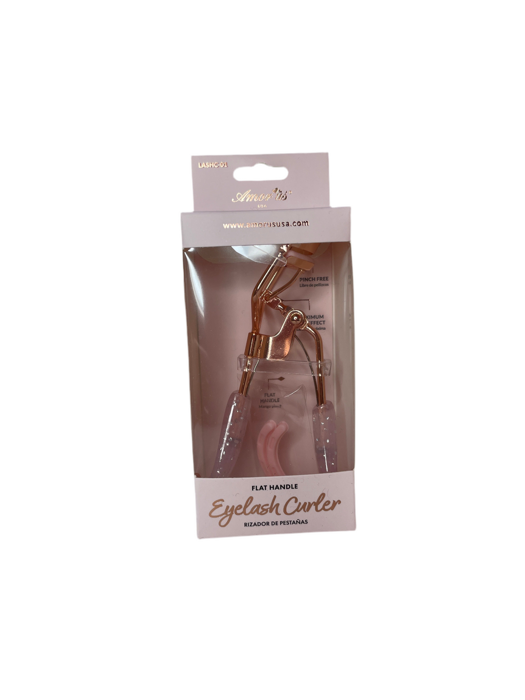 Rose Gold Flat Handle Eyelash Curler