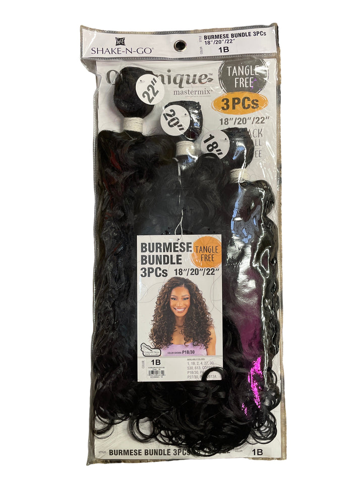 Organique Burmese Curl 3 Pack (18", 20", 22")