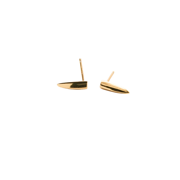 Gold Vermeil Claw Stud Earrings