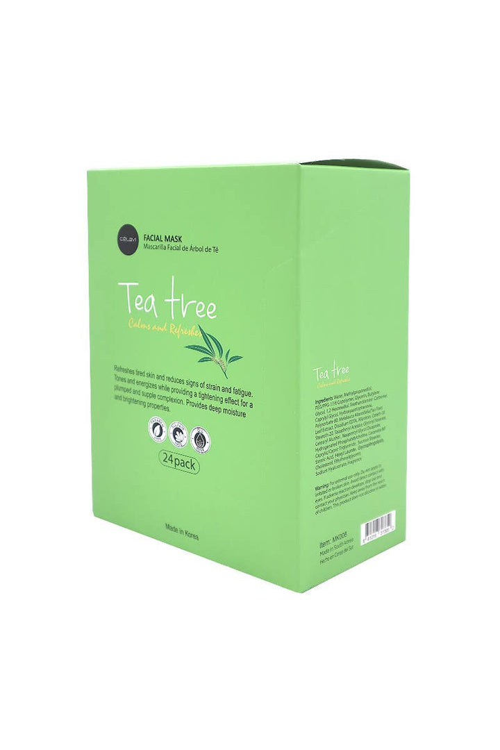 Celavi Tea Tree Facial Mask Calms & Refreshes