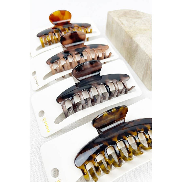 Tortoise ShellLeopard Hair Clips