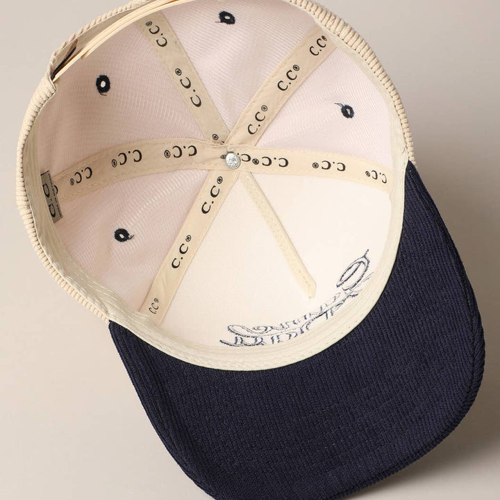 Game Day Corduroy Hat