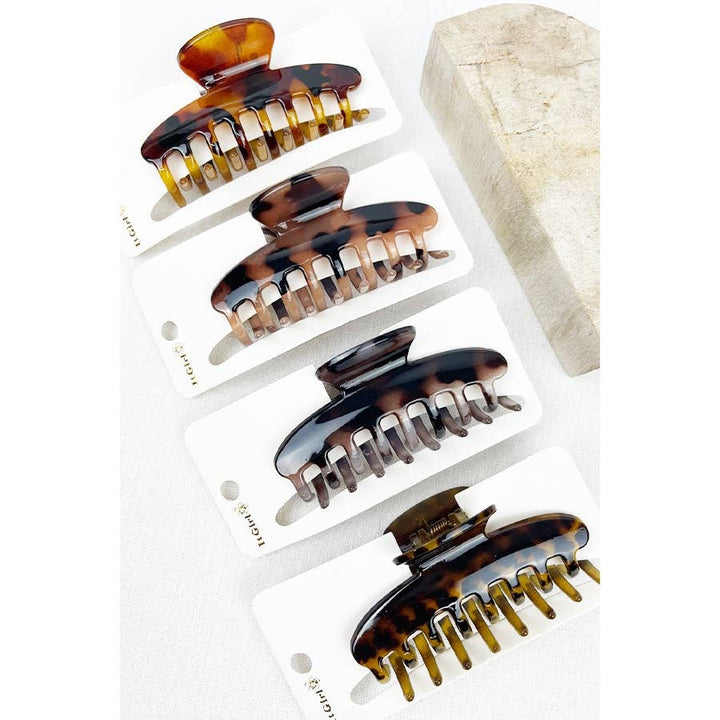 Tortoise ShellLeopard Hair Clips