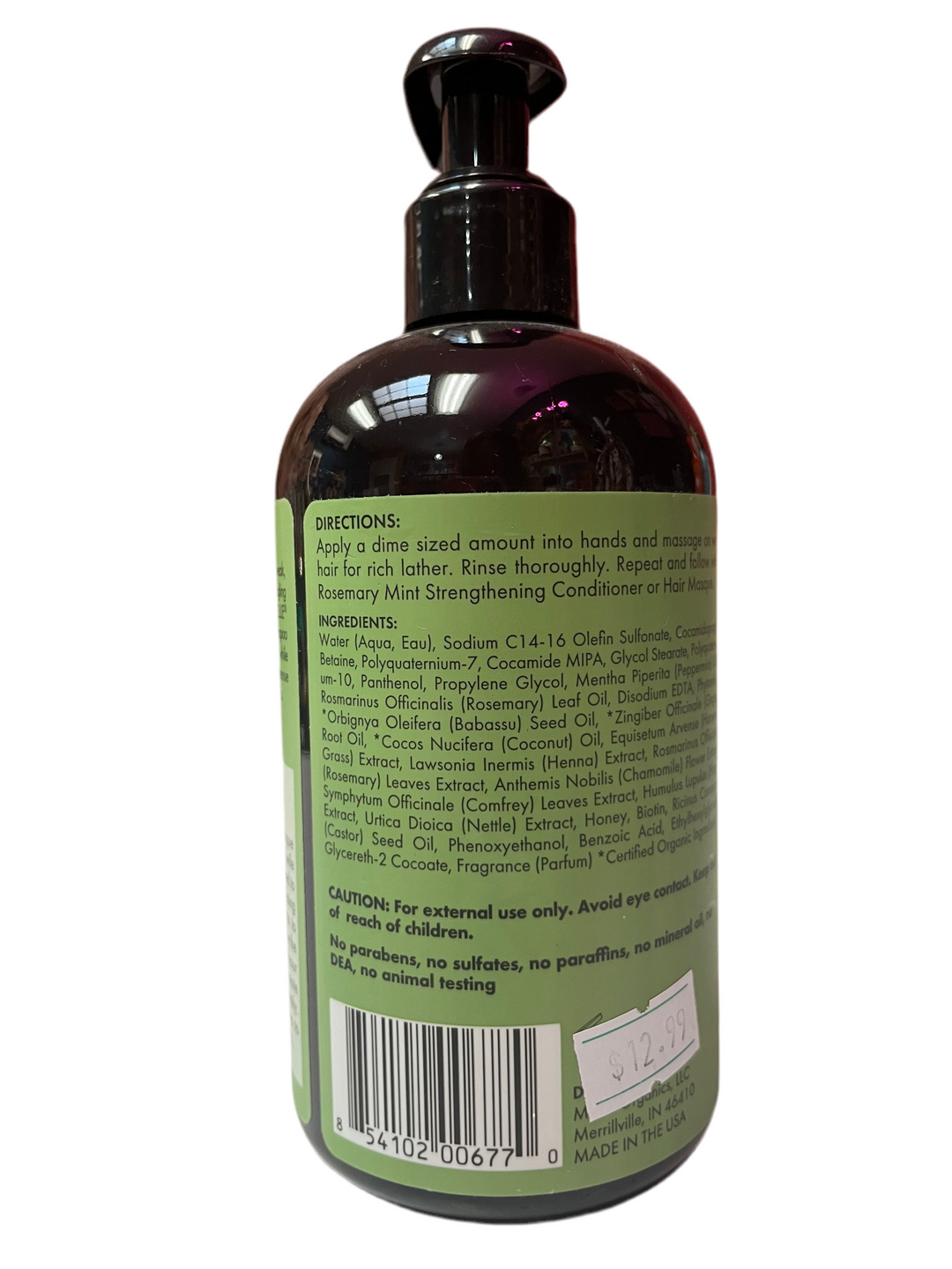 Mielle Rosemary Mint Shampoo