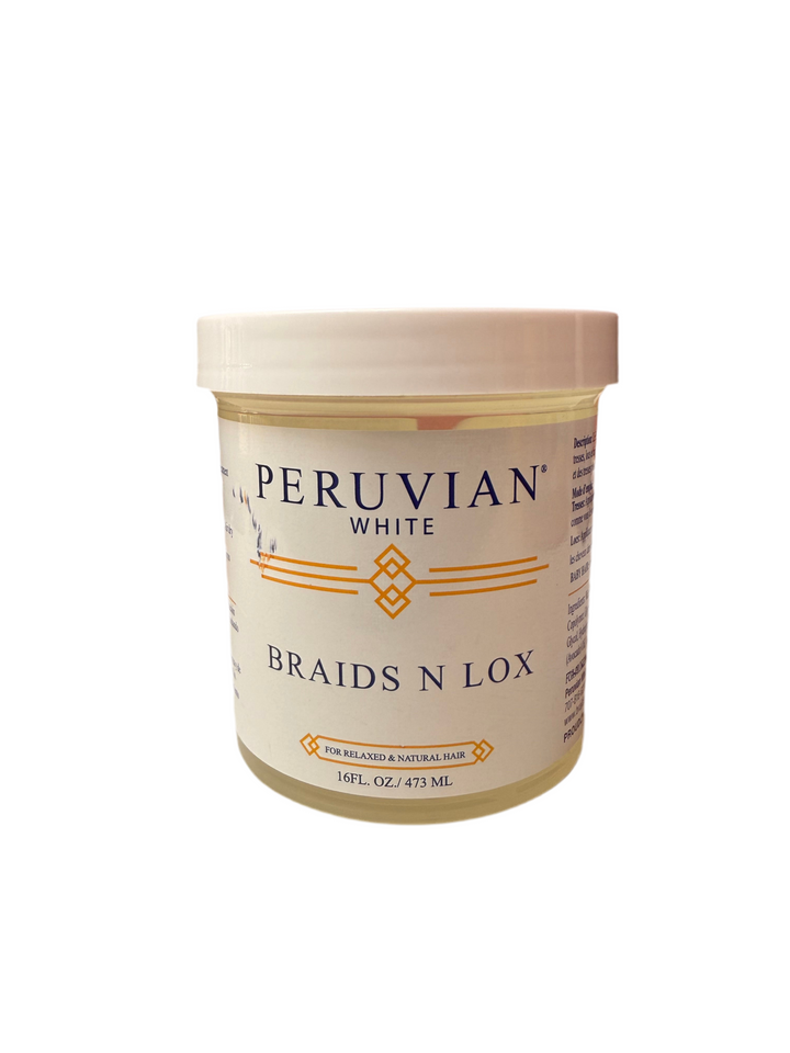 Peruvian White Braid Gel