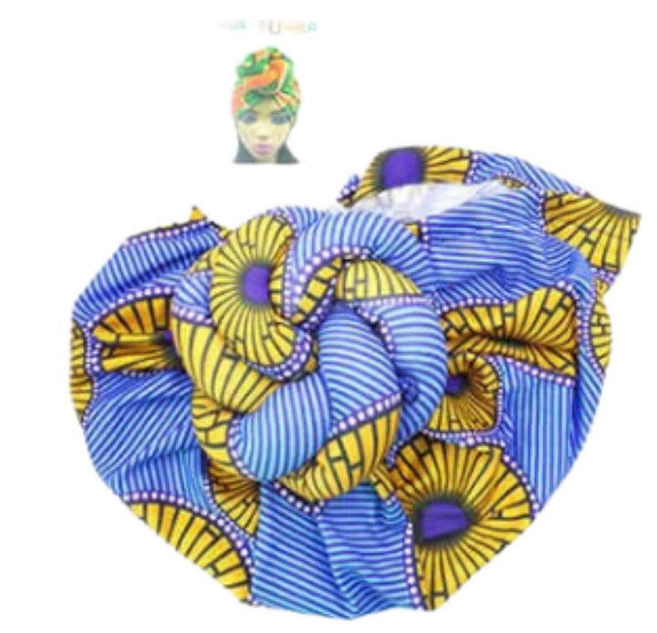 African Print Turban Headwrap