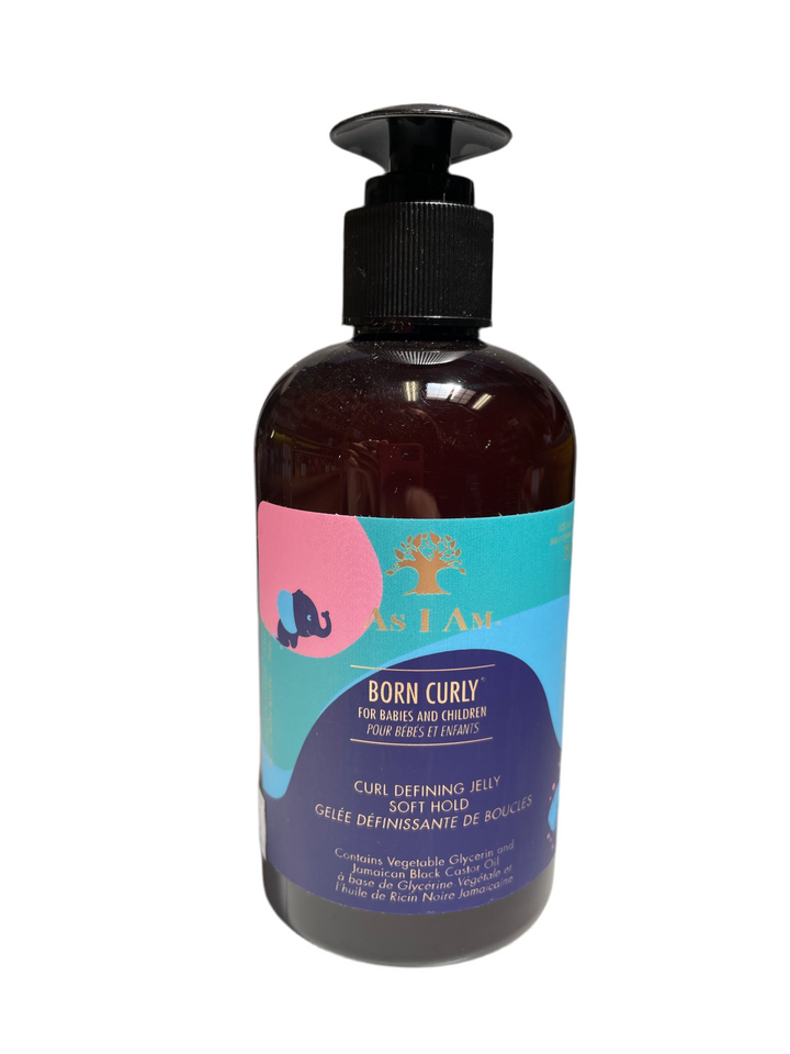As I Am Born Curly Soft Hold Curl Defining Jelly for Babies and Children