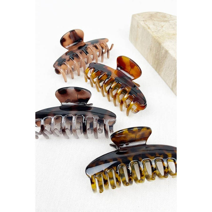 Tortoise ShellLeopard Hair Clips