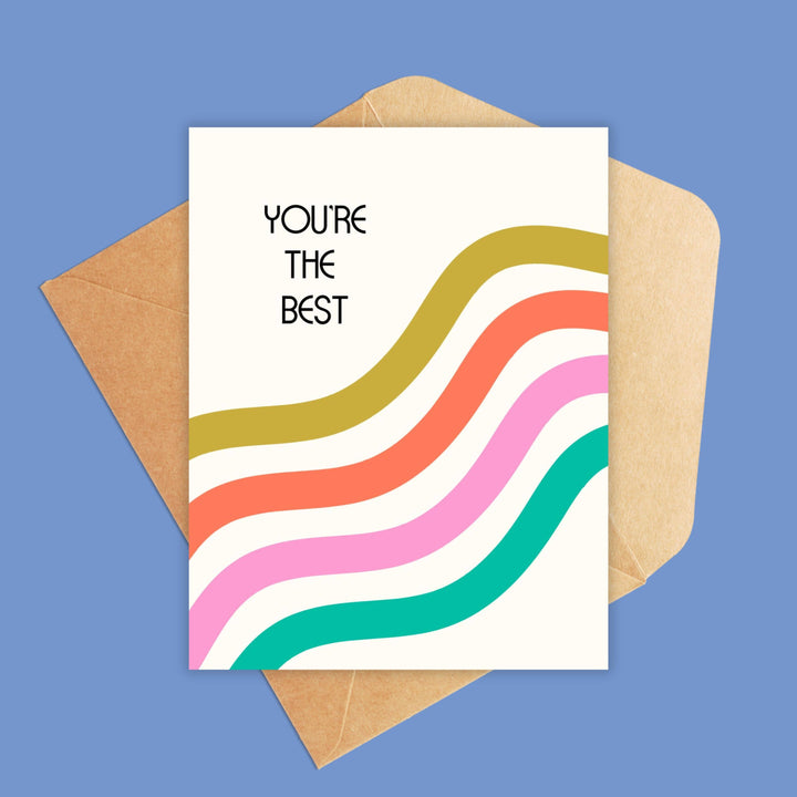 Jolly Rae - You're the Best Greeting Card